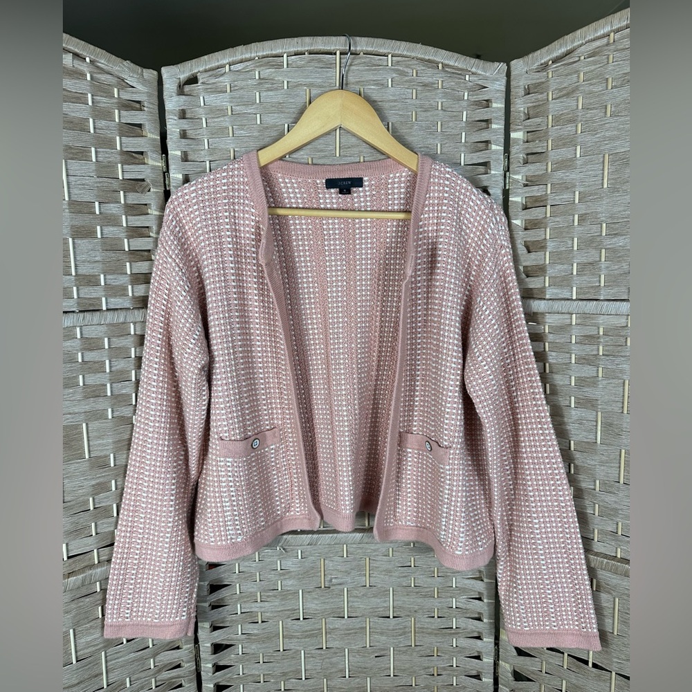 J. Crew Open-Front Cardigan Sweater - Size Small - Picture 2 of 10